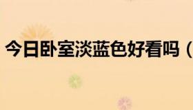 今日卧室淡蓝色好看吗（卧室用浅蓝色好吗）