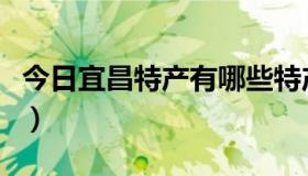 今日宜昌特产有哪些特产（宜昌的特产有哪些）