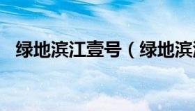 绿地滨江壹号（绿地滨江壹号107户型图）