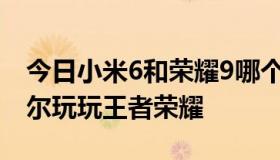 今日小米6和荣耀9哪个比较好 日常使用，偶尔玩玩王者荣耀