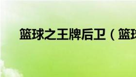 篮球之王牌后卫（篮球之王牌后卫百科