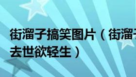 街溜子搞笑图片（街溜子大刚：女子因宠物猫去世欲轻生）