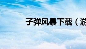 子弹风暴下载（游戏子弹风暴）