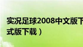 实况足球2008中文版下载（实况足球2011正式版下载）