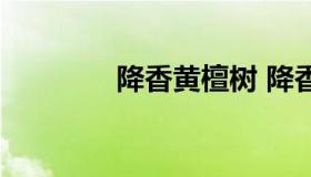 降香黄檀树 降香黄檀树叶）