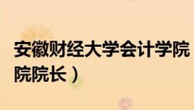 安徽财经大学会计学院（安徽财经大学会计学院院长）