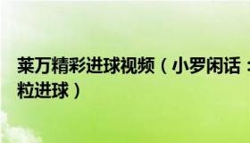 莱万精彩进球视频（小罗闲话：莱万斩获世界杯赛场个人首粒进球）