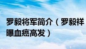 罗毅将军简介（罗毅祥：美核导弹基地军人被曝血癌高发）