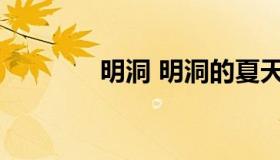 明洞 明洞的夏天是韩国的吗