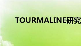 TOURMALINE研究（tourmaline）