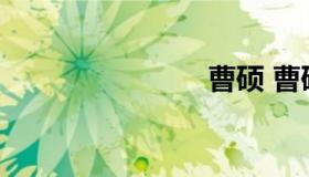 曹硕 曹硕硕