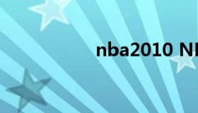 nba2010 NBA2010
