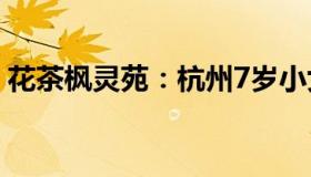 花茶枫灵苑：杭州7岁小女孩独自横渡钱塘江