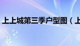 上上城第三季户型图（上上城第三季鸟瞰图）