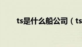 ts是什么船公司（tsl是什么船公司）