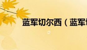 蓝军切尔西（蓝军切尔西胸口的3