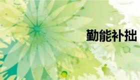 勤能补拙（勤）