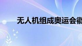 无人机组成奥运会徽（无人机队徽）