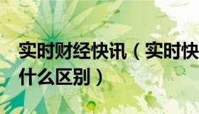 实时财经快讯（实时快讯TC版和TS版电影有什么区别）
