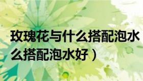 玫瑰花与什么搭配泡水（实时快讯玫瑰花和什么搭配泡水好）