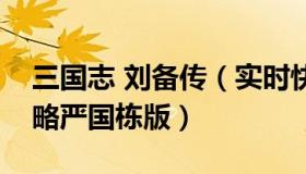 三国志 刘备传（实时快讯三国志刘备传全攻略严国栋版）