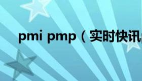 pmi pmp（实时快讯pmp是什么证书）