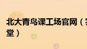 北大青鸟课工场官网（实时快讯北大青鸟云课堂）