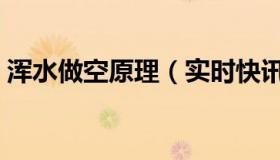 浑水做空原理（实时快讯什么是浑水式做空）