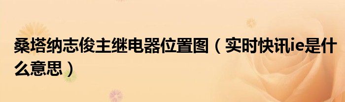 桑塔纳志俊13号继电器针脚定义 桑塔纳志俊冷却风扇继电器在哪